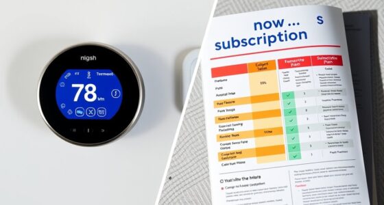 subscription plans for thermostats