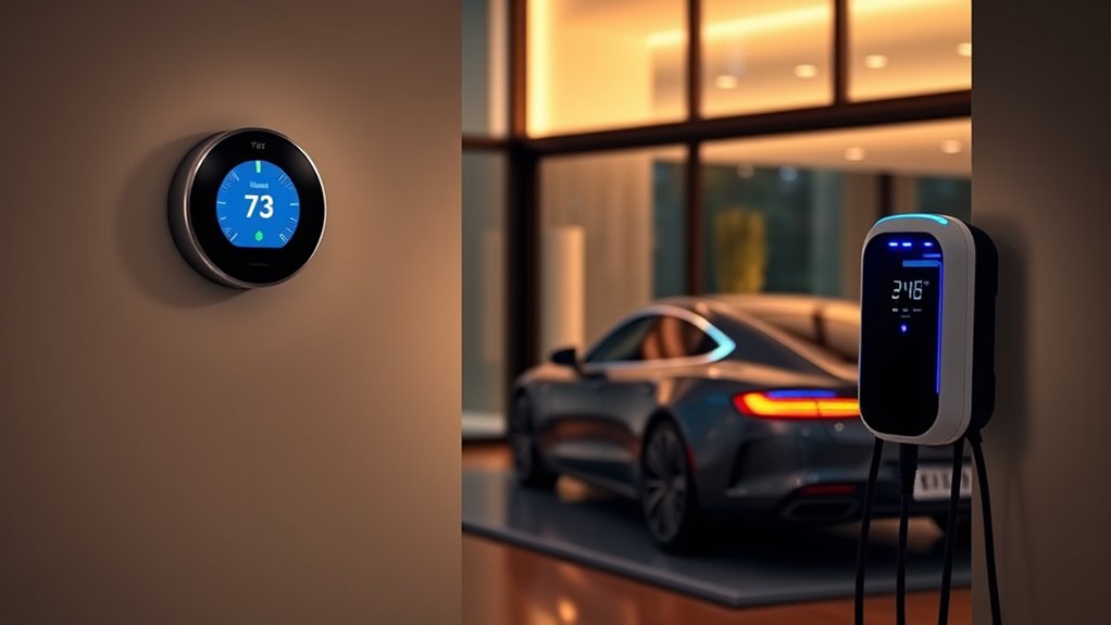 syncing thermostats with evs