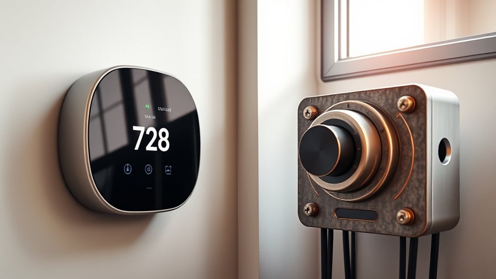 thermostat mounting options comparison