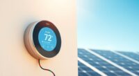 thermostats integrate with solar