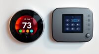 touchscreen or buttons