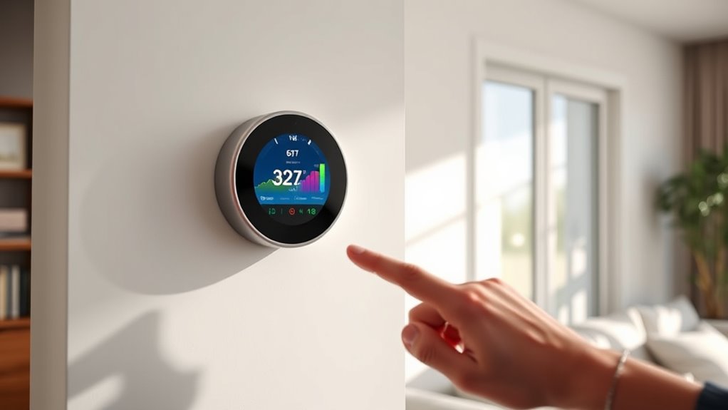 track thermostat savings effectively