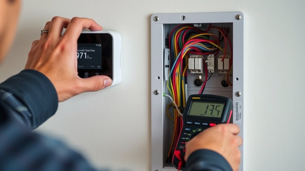 troubleshooting smart thermostat installation