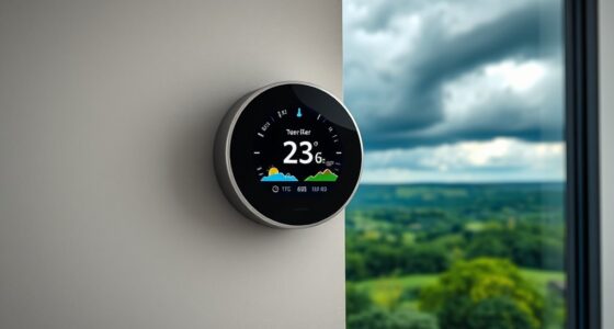 weather data influences thermostat
