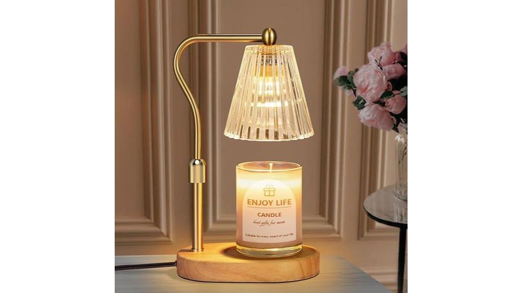 adjustable timer candle lamp