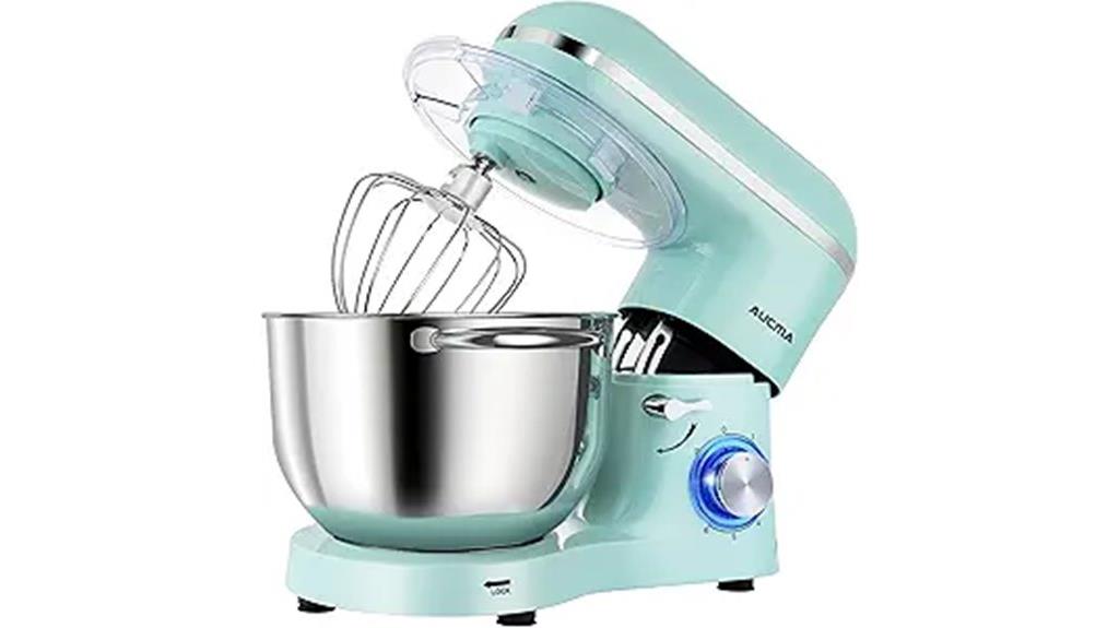 blue 6 5qt stand mixer