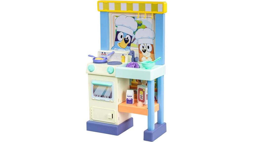 bluey themed children s kitchen set