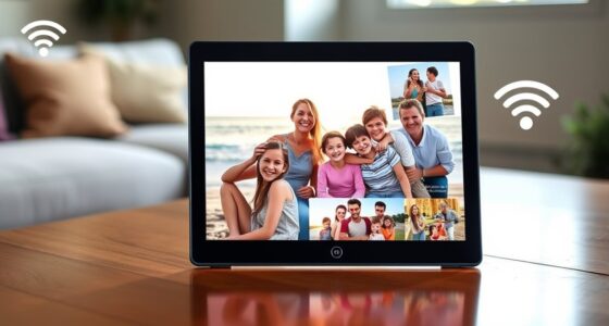 digital photo frames email sharing