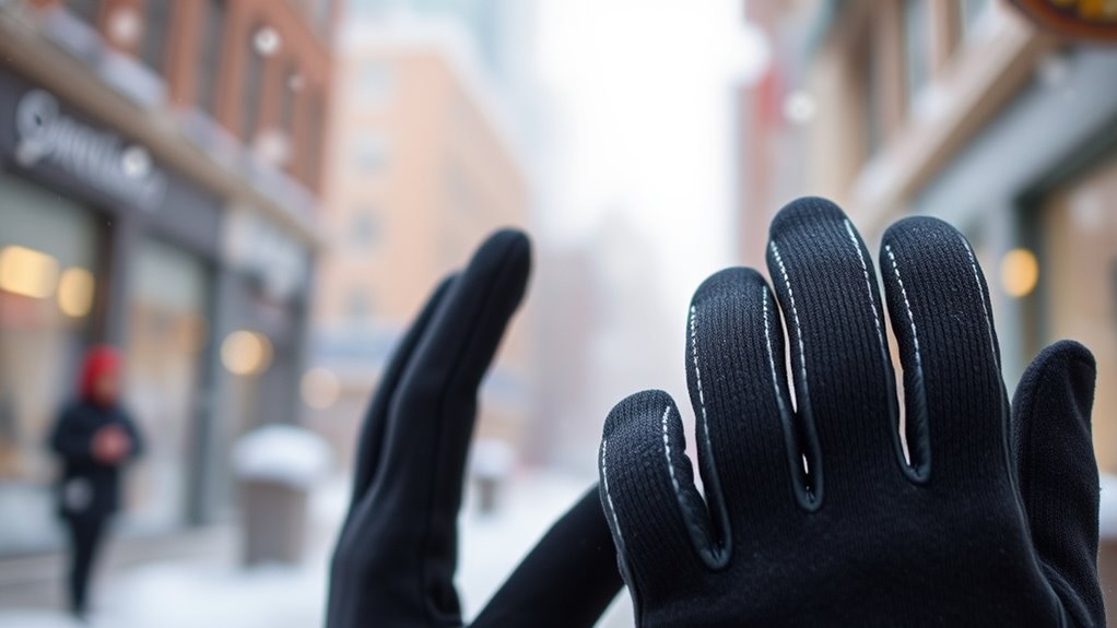 durable flexible warm gloves