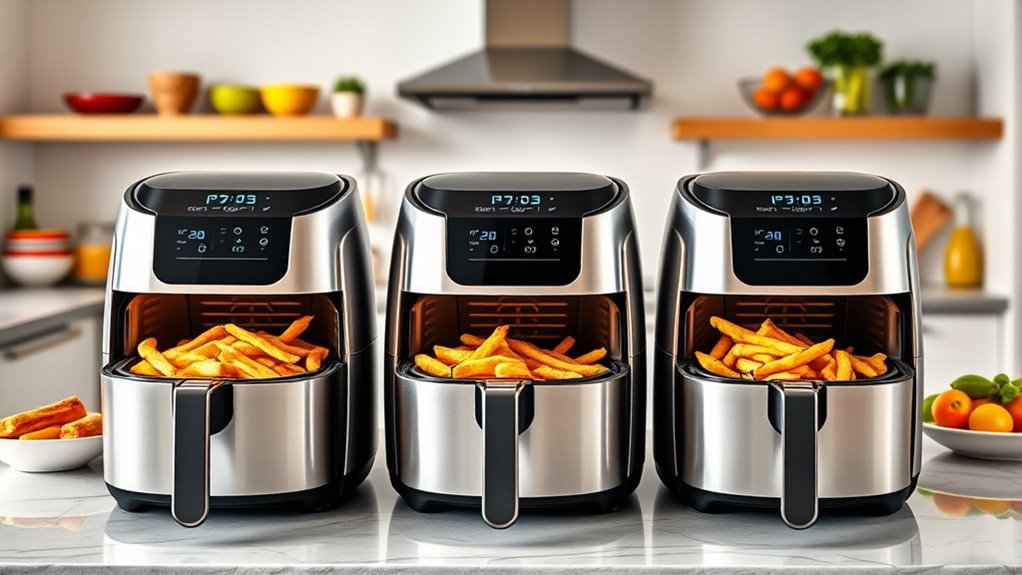large family air fryers