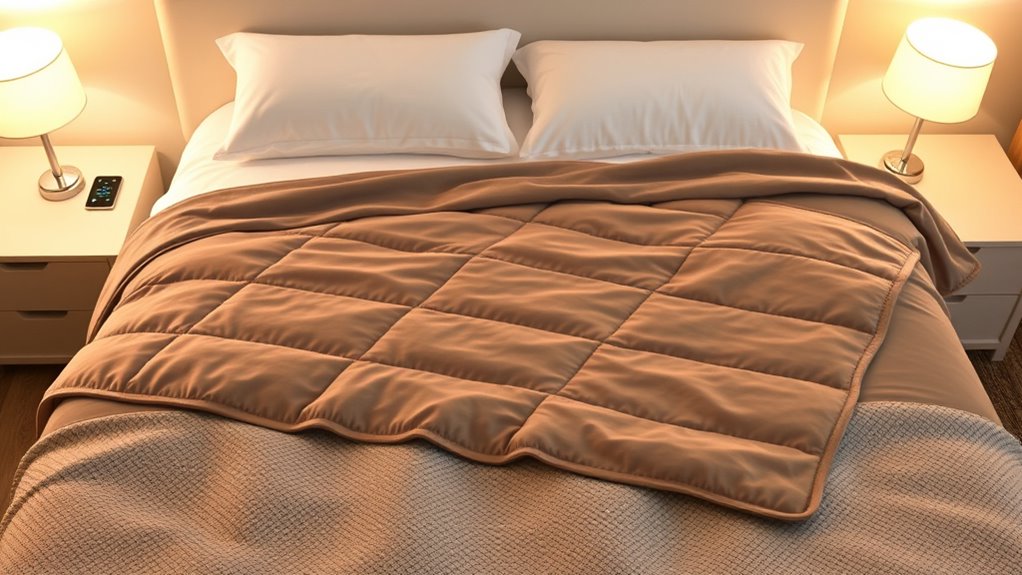 top king size electric blankets