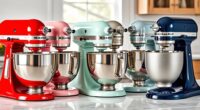 top kitchenaid mixer colors