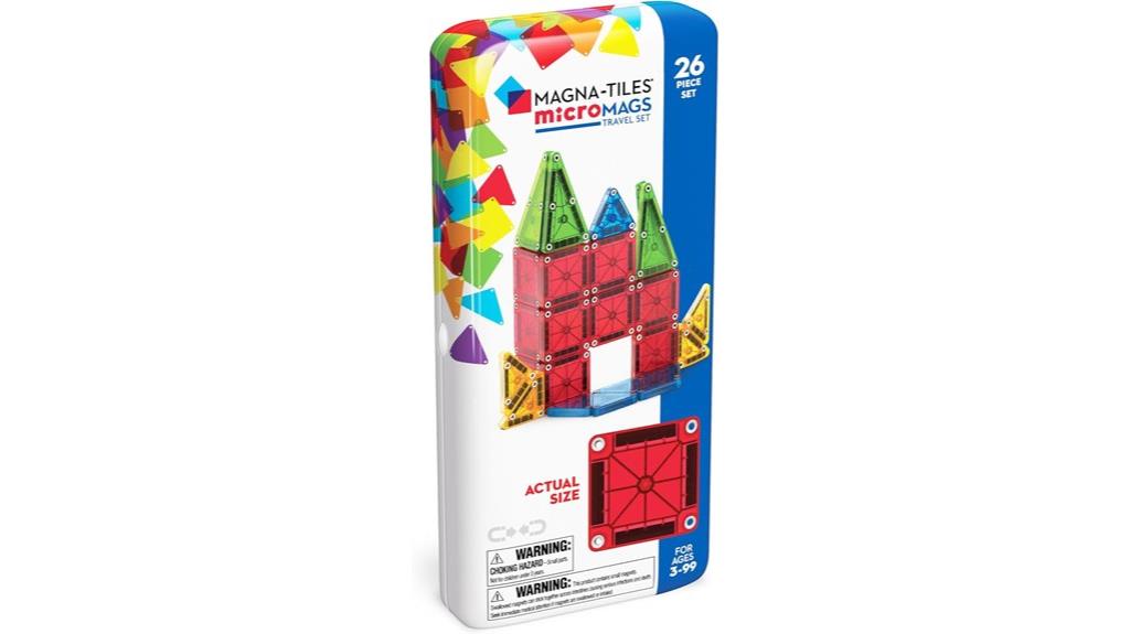 travel magnetic building set