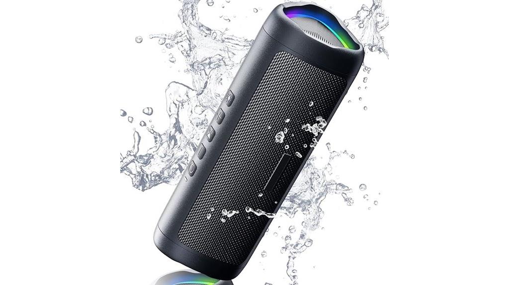 waterproof bluetooth speaker 20h play