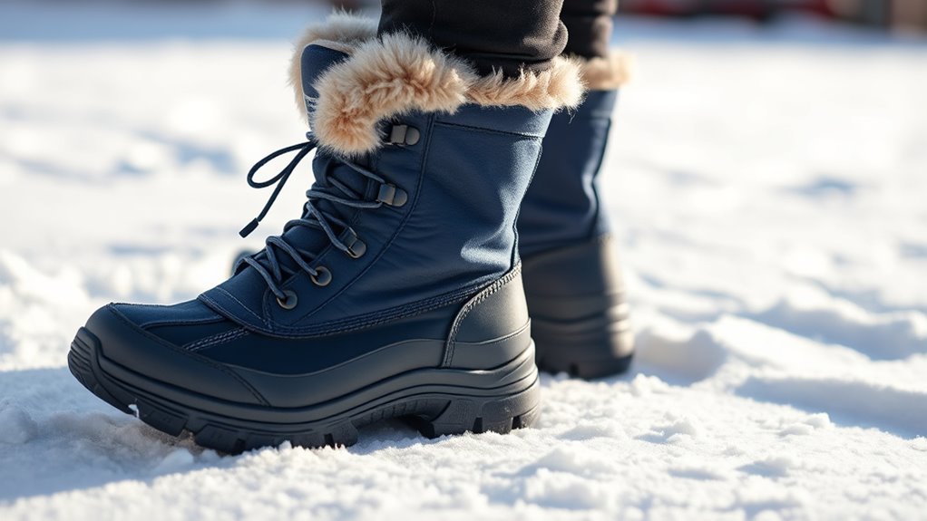 waterproof insulated traction comfort