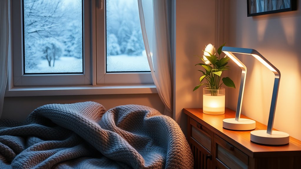 winter blues lamp options