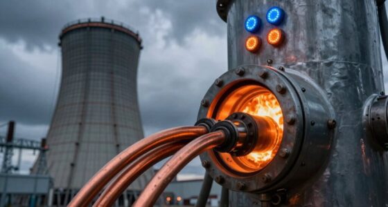 power station powering furnace