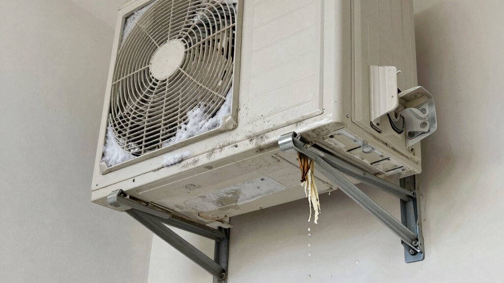 signs of poor mini split