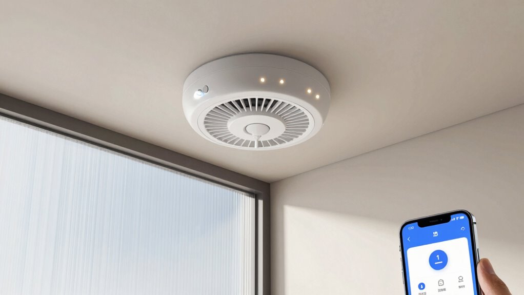 smart bathroom fan setup
