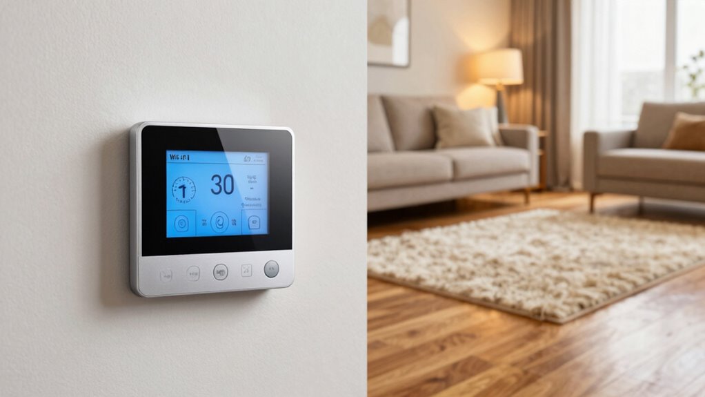 smart heated floor control
