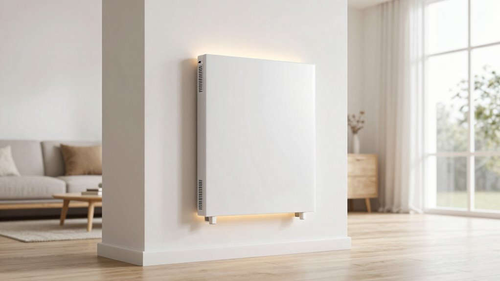space efficient adjustable quiet heater