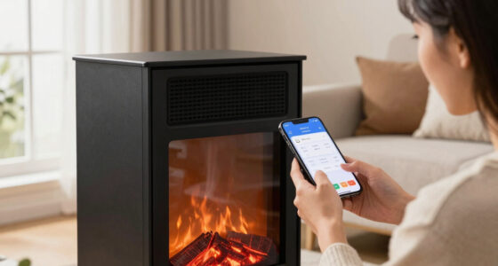 9 Best Electric Fireplace Inserts With App Control in 2026