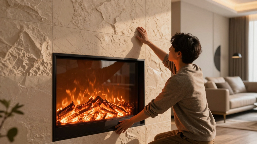 9 Best Large-Format Electric Fireplaces for Feature Walls in 2026