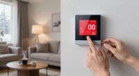 adjust thermostat sensitivity settings