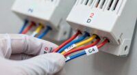 clear thermostat wire labeling