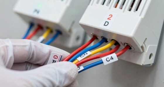 clear thermostat wire labeling