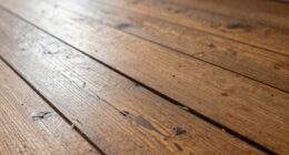 dry hardwood floor clue