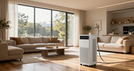 efficient cooling for open spaces