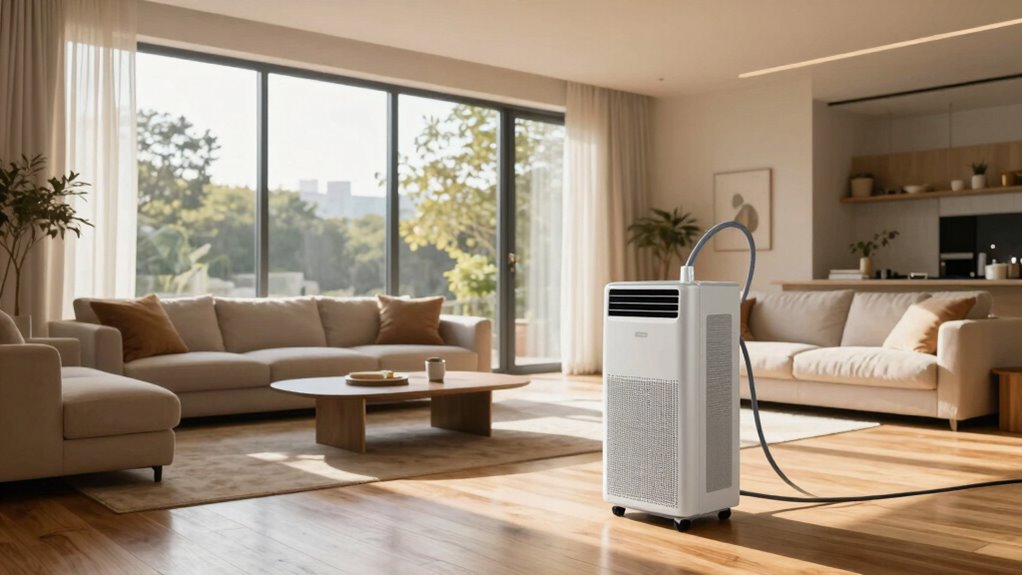 efficient cooling for open spaces