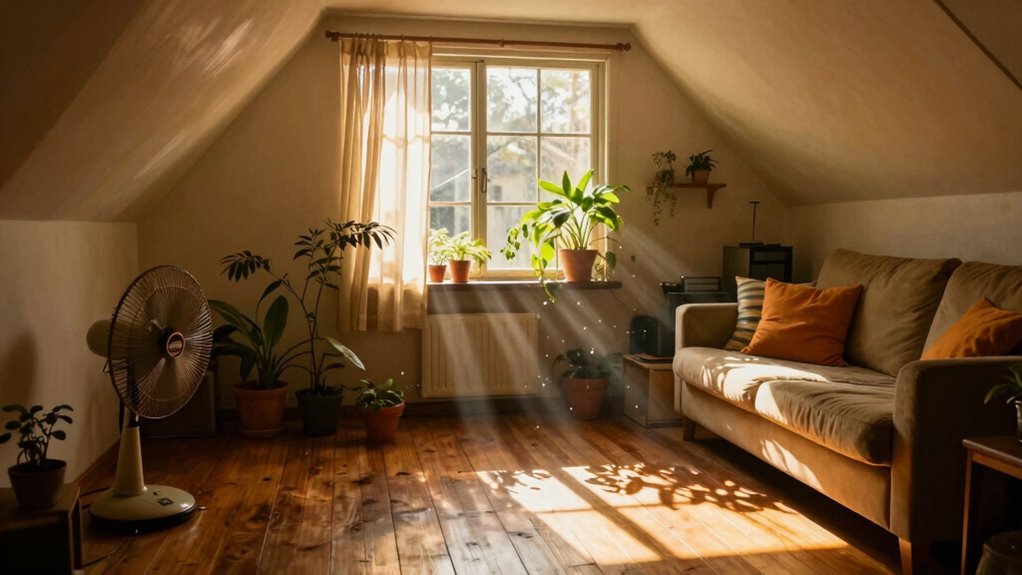 heat rises in rooms