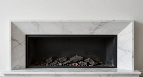 hidden recessed fireplace flaw