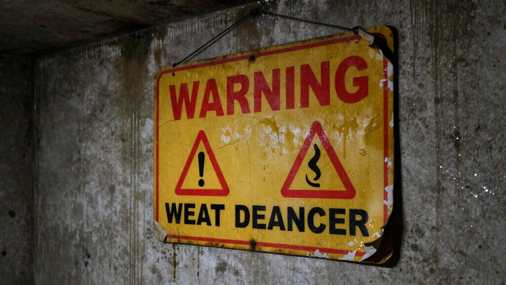 ignore basement moisture warnings
