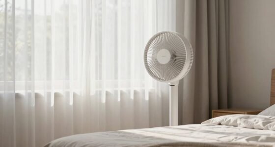 silent fans improve sleep
