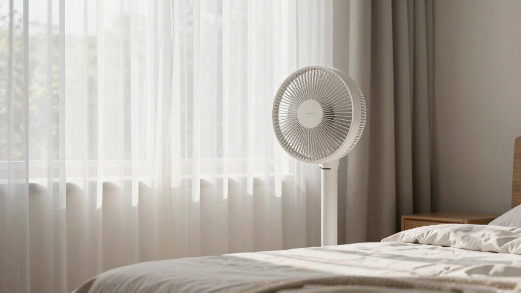 silent fans improve sleep