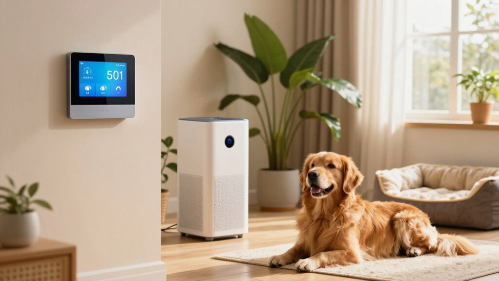 smart climate control for pets