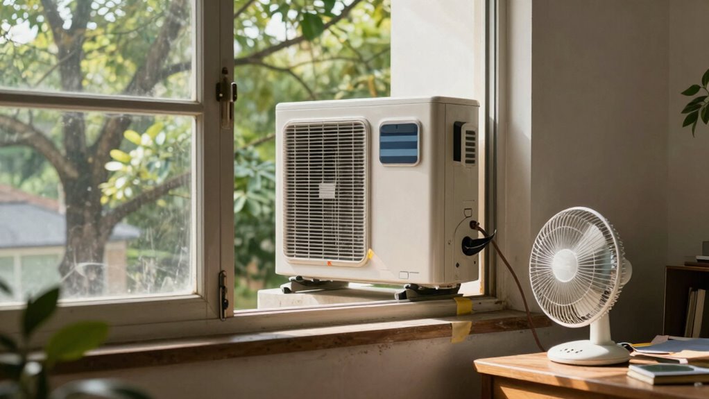 temporary affordable cooling solution