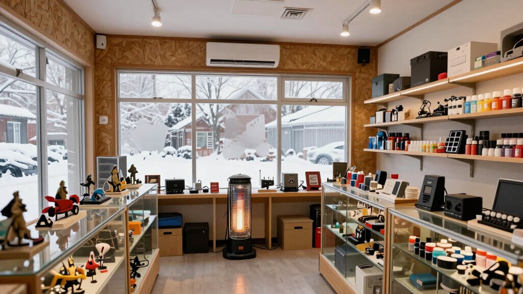 warm stable indoor environment