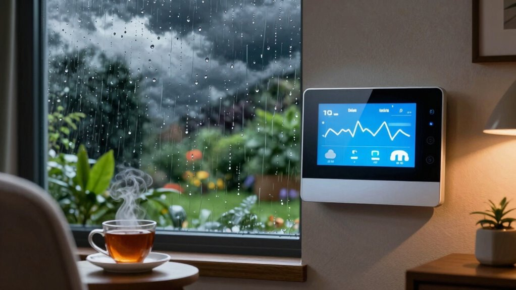 weather driven thermostat adjustments