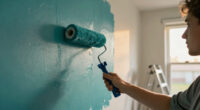 A “Boring, Unenthusiastic” Bedroom Got a Bold Accent Wall in Just 2 Days