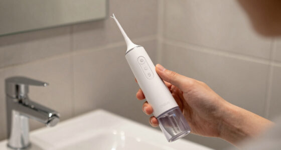 COSLUS 300ml Cordless Portable Rechargeable Water Dental Flosser $7