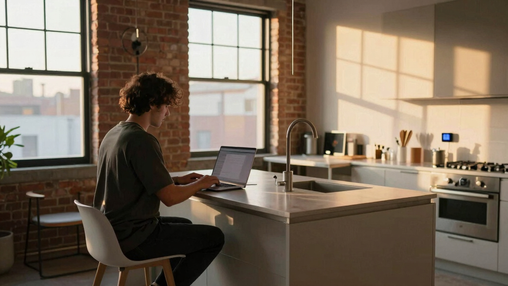 Inside a Couple’s 900-Square-Foot Los Angeles Loft That Functions as Both Office and Home