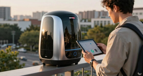 nicolas nielsen designs self-driving HYVE beehive to pollinate cities