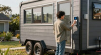 Preowned Terra Urban: A 316 Sq. Ft. Modern Tiny House on Wheels by Tru Form Tiny