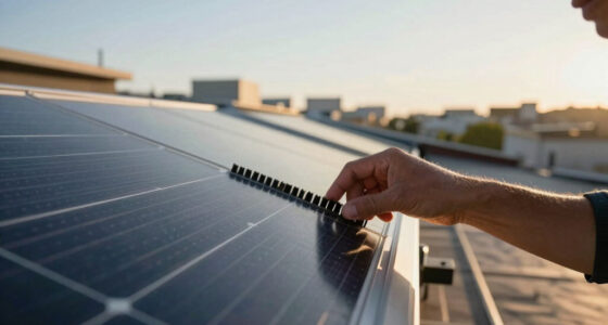Solar module cooling tech based on perforated fins