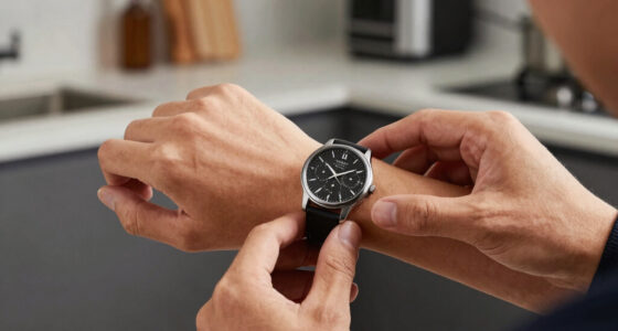 vario versa watch combines two time zones in a single reversible form