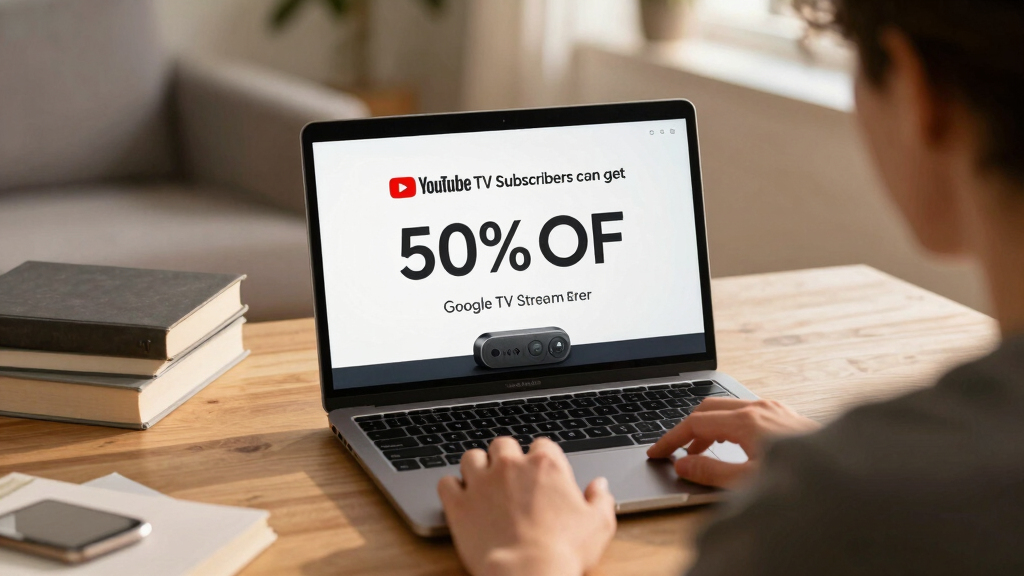 YouTube TV subscribers can get 50% off Google TV Streamer